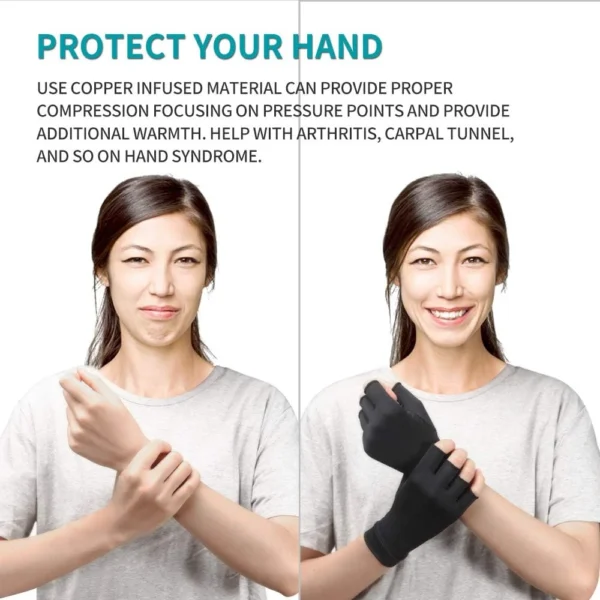 Copper Compression Arthritis Gloves, Healing for Arthritis - Bild 5